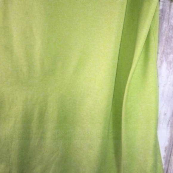 Reebok Lime Green Loose Fit Tee - Picture 4 of 4